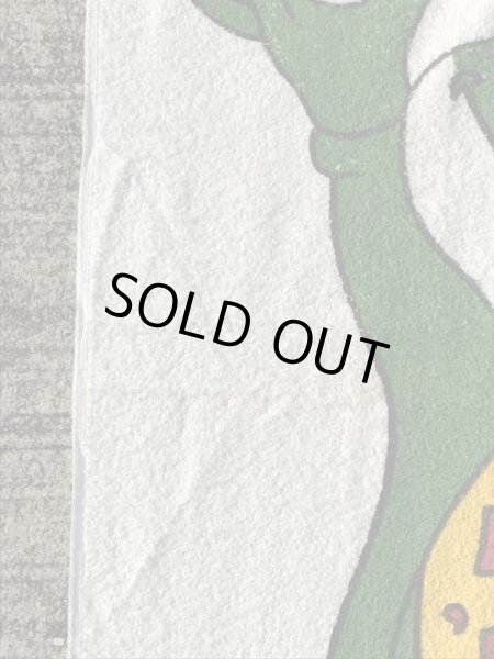 ケロッグのキャラクター「Dig 'Em」のヴィンテージバスタオル