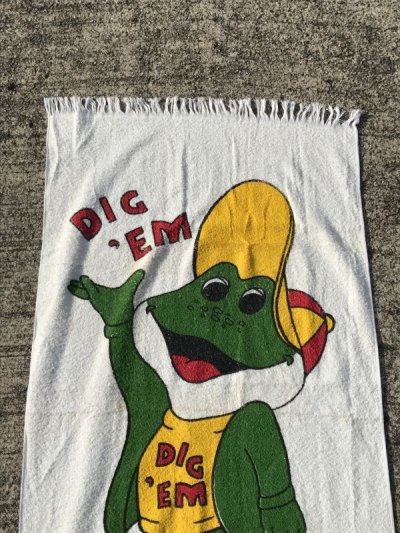 画像1: Kellogg Cereal Honey Smacks Bath Towel　ケロッグ　ビンテージ　ハニースマックス　バスタオル　70年代