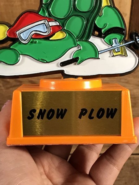 AVIVA社製のカメのキャラクターのヴィンテージメッセージトロフィー