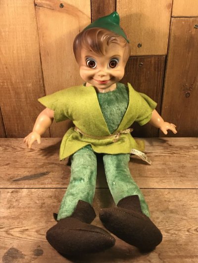 画像3: Ideal Peter Pan Rubber Face Doll　ピーターパン　ビンテージ　ラバーフェイスドール　ディズニー　50年代