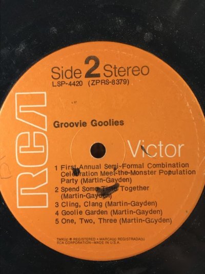 画像2: Groovie Goolies Record　幽霊城のドボチョン一家　ビンテージ　レコード　LP　70年代