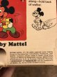 マテル社製のミッキーマウスのビンテージスケディッドラートイ