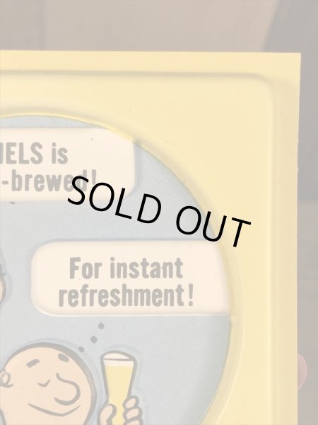 企業キャラクターのPiels Beer「Bert & Harry」のヴィンテージコースター