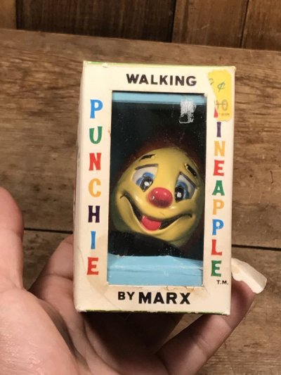 画像3: Marx Punchie Pineapple Wind-Up Toy　マークス　ビンテージ　トコトコ人形　トイ　果物　60年代