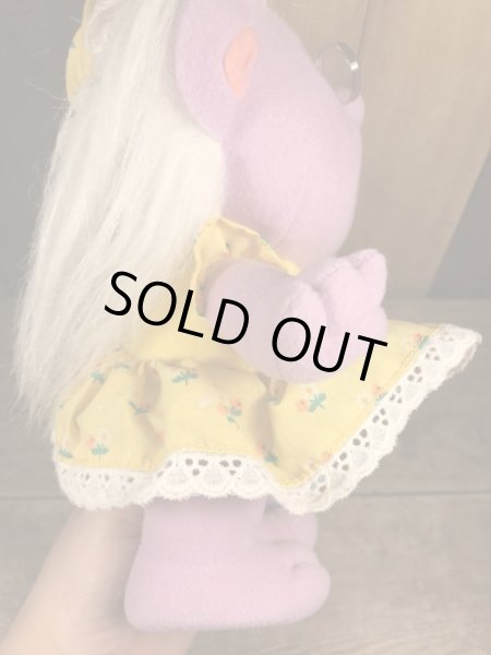 トロールのようなHobnobbinsのヴィンテージのぬいぐるみ