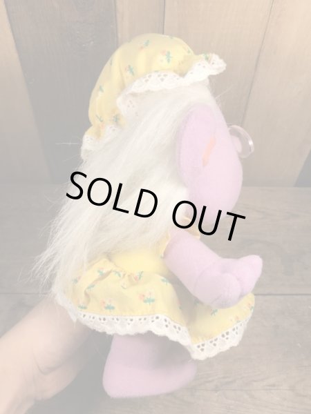 トロールのようなHobnobbinsのヴィンテージのぬいぐるみ