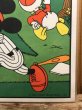 ディズニーキャラクターのミッキーマウスとダックファミリーのビンテージランチョンマット