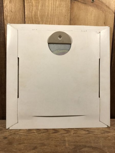 スケートバンダナスカルが描かれた80年代ビンテージガラスプレート