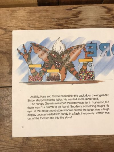 画像1: Gremlin Picture Book with Record “Story 4”　グレムリン　ビンテージ　レコード　絵本　80年代