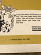 グレムリンのストライプが表紙の80年代ビンテージレコードブック