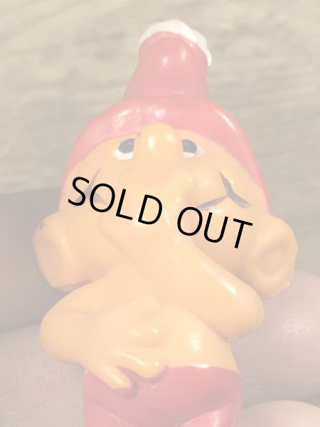 スマーフのようなグノームファミリーの70’sヴィンテージPVCフィギュア