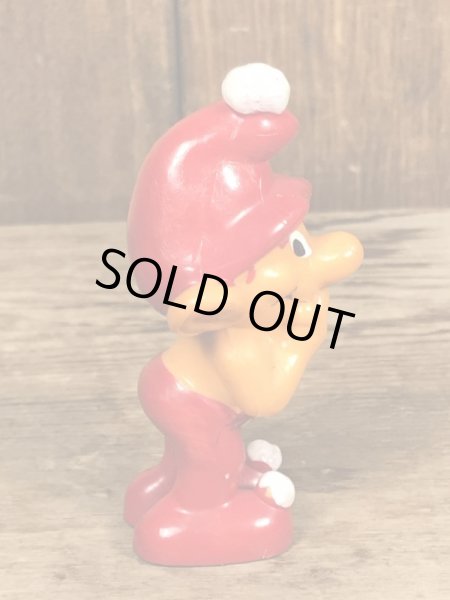 スマーフのようなグノームファミリーの70’sヴィンテージPVCフィギュア