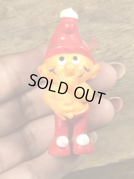 スマーフのようなグノームファミリーの70’sヴィンテージPVCフィギュア