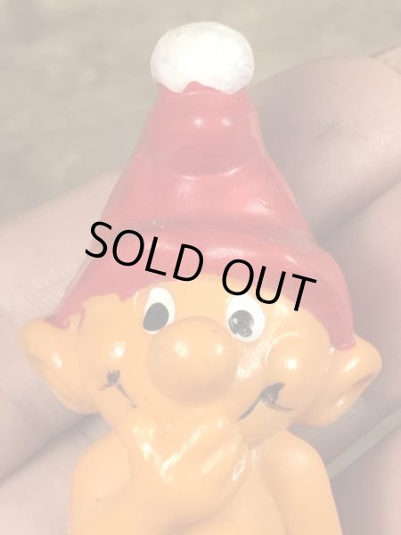 スマーフのようなグノームファミリーの70’sヴィンテージPVCフィギュア