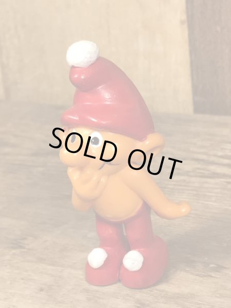 スマーフみたいなグノームファミリーの70年代ビンテージPVCフィギュア