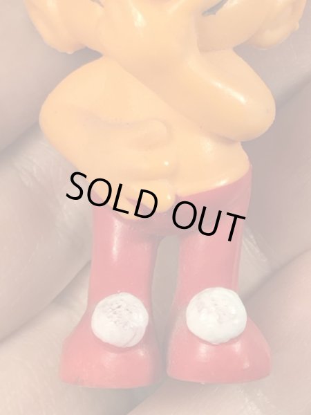 スマーフみたいなグノームファミリーの70年代ビンテージPVCフィギュア