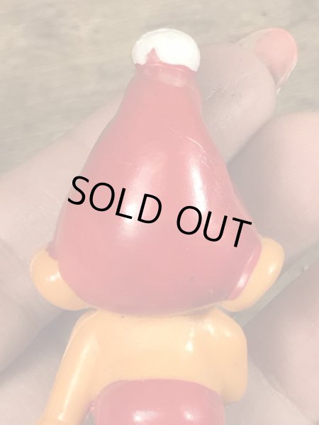 スマーフのようなグノームファミリーの70’sヴィンテージPVCフィギュア