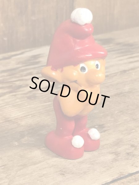 スマーフのようなグノームファミリーの70’sヴィンテージPVCフィギュア