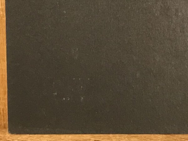 アメリカのお店の注意書きが書かれた70年代ビンテージ看板