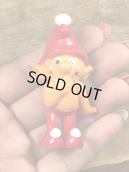 スマーフのようなグノームファミリーの70’sヴィンテージPVCフィギュア