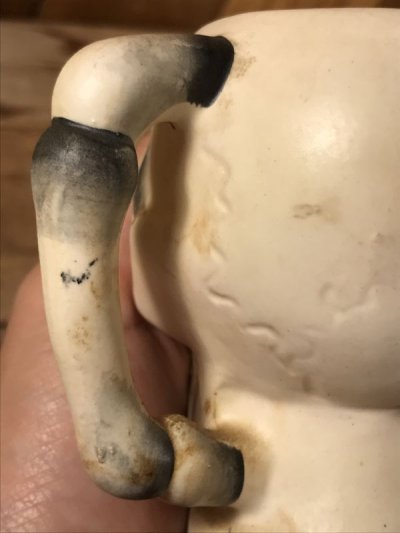 画像1: Japan Made Skull Ceramic Mug Salt & Pepper　スカル　ビンテージ　ソルト＆ペッパー　ジャパンメイド　50年代