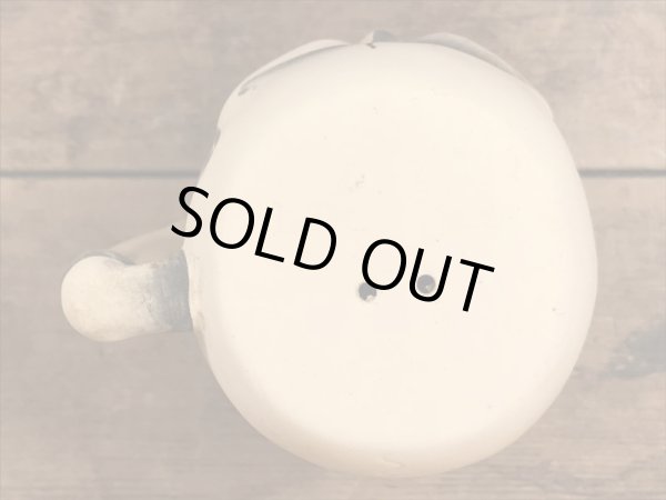 陶器製のスカルの50’sヴィンテージソルト＆ペッパー