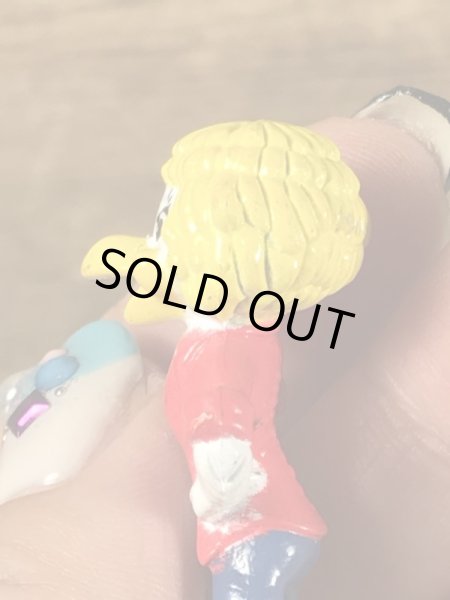 企業キャラクターのチャッキーチーズのヴィンテージミニPVCフィギュア