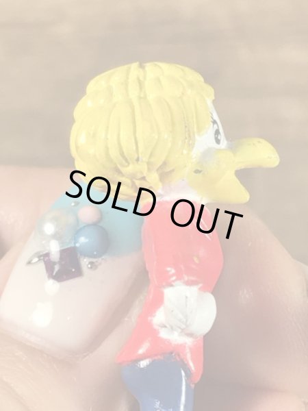 企業キャラクターのチャッキーチーズのヴィンテージミニPVCフィギュア