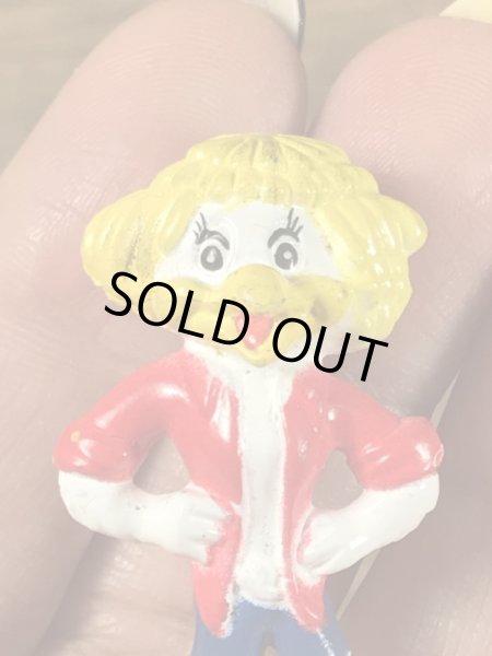 企業キャラクターのチャッキーチーズのヴィンテージミニPVCフィギュア