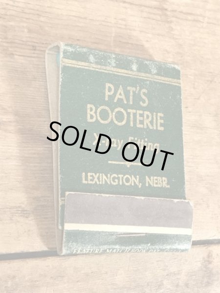 シューズメーカーで有名なフローシャイムの40〜50年代ビンテージブックマッチ