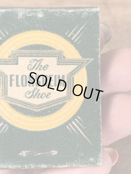 シューズメーカーで有名なフローシャイムの40〜50年代ビンテージブックマッチ