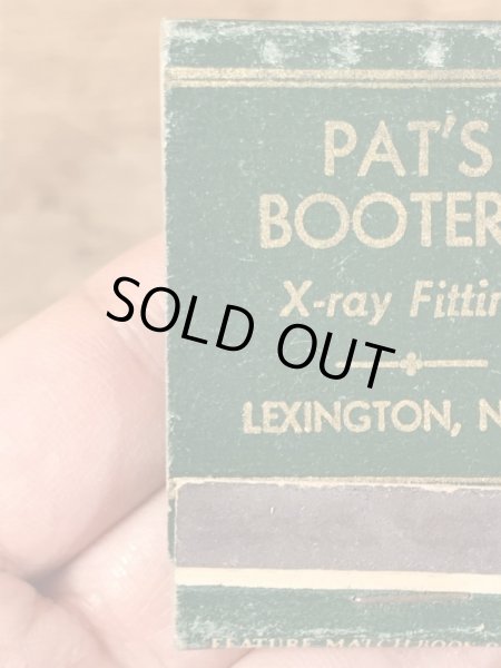 シューズメーカーで有名なFlorsheimの40〜50’sブックマッチ