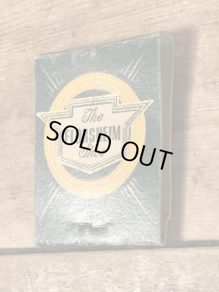 シューズメーカーで有名なフローシャイムの40〜50年代ビンテージブックマッチ