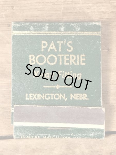 シューズメーカーで有名なFlorsheimの40〜50’sブックマッチ