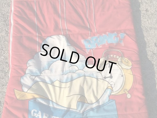 ガーフィールドの布製の80’sヴィンテージ寝袋