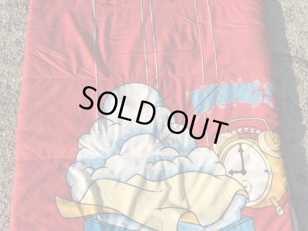 ガーフィールドの布製の80’sヴィンテージ寝袋