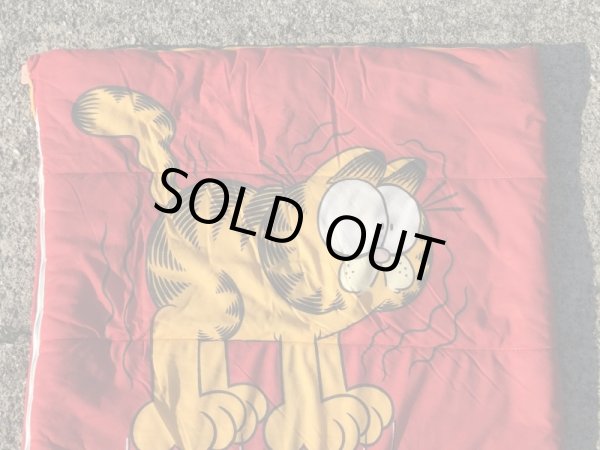 ガーフィールドの布製の80’sヴィンテージ寝袋