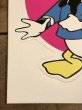 ディズニーキャラクターのドナルドダックの80年代ビンテージステッカー
