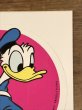 DisneyキャラクターのDonald Duckの80’sヴィンテージステッカー