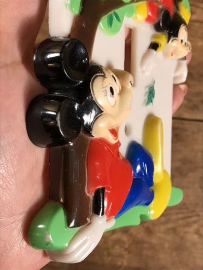 画像2: Walt Disney Mickey Mouse Switch Plate　ミッキーマウス　ビンテージ　スイッチカバー　ディズニー　70年代