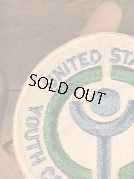 アメリカの青少年保護団体の80〜90年代ビンテージ刺繡ワッペン