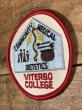 アメリカのカレッジ物の70〜80年代ビンテージ刺繡ワッペン