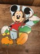 ディズニーキャラクターのミッキーマウスの70年代ビンテージウッドパズル