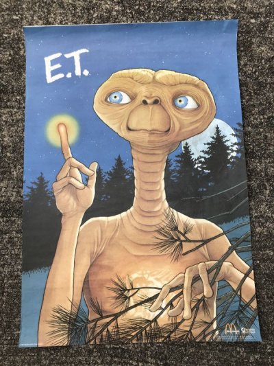 画像1: Mcdonald's E.T. Poster　イーティー　ビンテージ　ポスター　マクドナルド　80年代