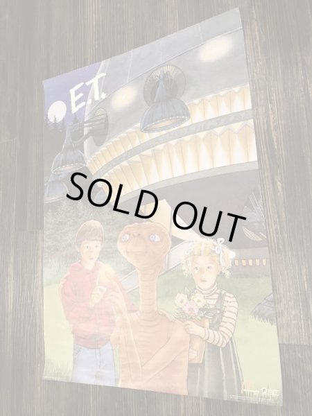 アメリカのマクドナルドで配布されたイーティーの80年代ビンテージポスター