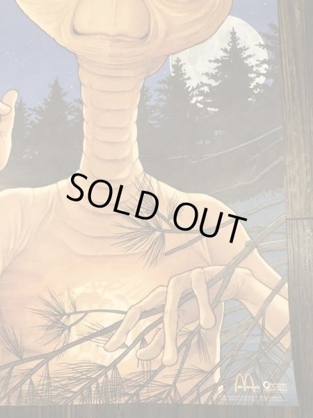 アメリカのマクドナルドから配布されたイーティーの80年代ビンテージポスター