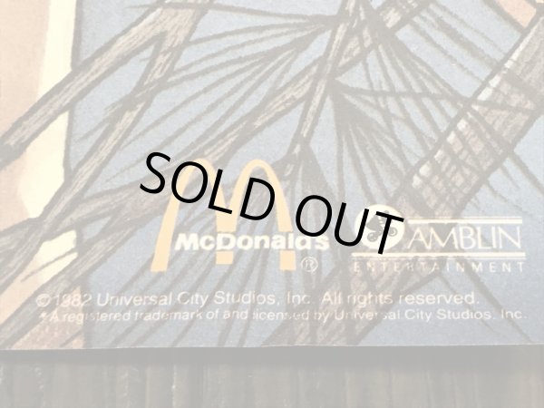 アメリカのマクドナルドから配布されたイーティーの80年代ビンテージポスター