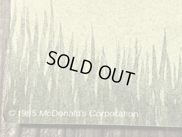 アメリカのマクドナルドで配布されたE.T.の80’sヴィンテージポスター