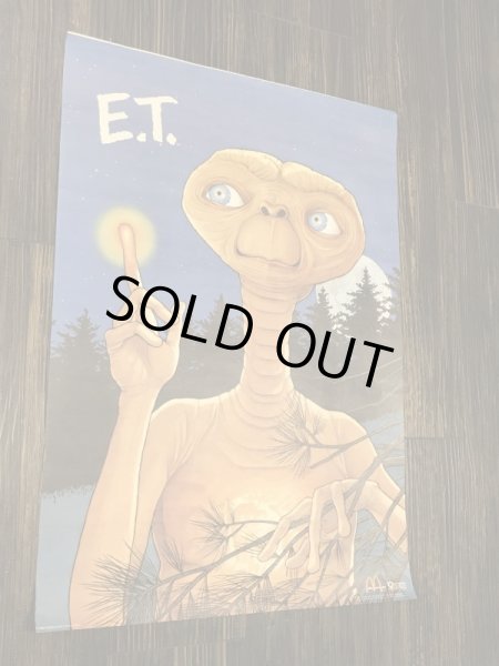 アメリカのマクドナルドから配布されたE.T.の80'sヴィンテージポスター