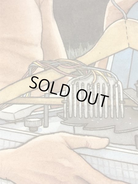 アメリカのマクドナルドで配布されたE.T.の80’sヴィンテージポスター